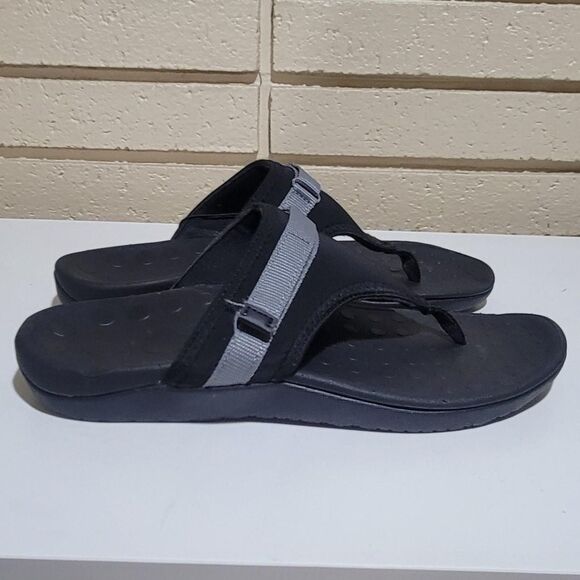 Lot of 5 NWT Soles Orthotic Flip Flop Sandals Black Women's Size 10 - Picture 1 of 9